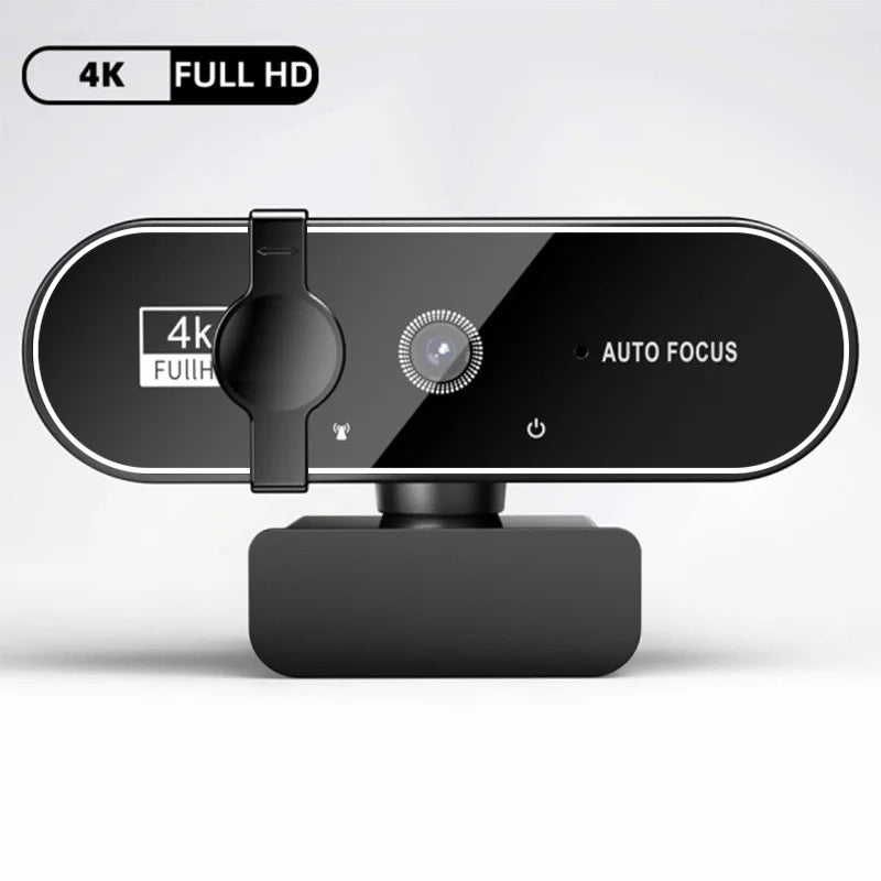 1080P Full HD Webcam with Built-In Microphone - USB Autofocus Camera for PC Laptop Ideal for Video Recording Conferencing