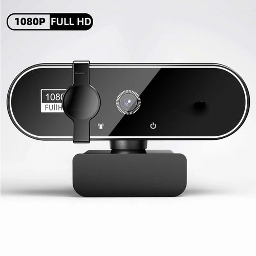 1080P Full HD Webcam with Built-In Microphone - USB Autofocus Camera for PC Laptop Ideal for Video Recording Conferencing